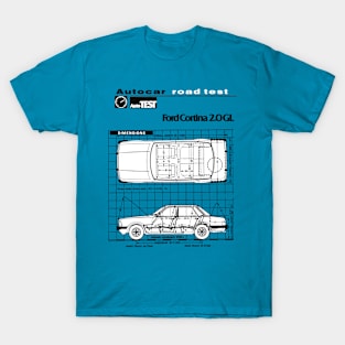 FORD CORTINA - road test data T-Shirt